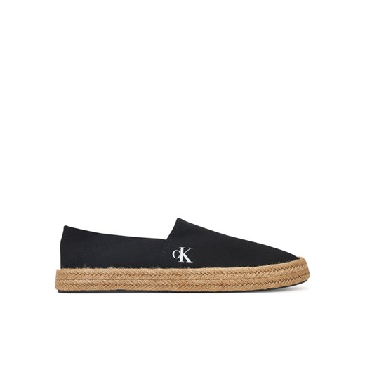Espadryle Calvin Klein Jeans Inj Espadrille Cv YM0YM01251 Czarny ze sklepu eobuwie.pl w kategorii Espadryle męskie - zdjęcie 182070254