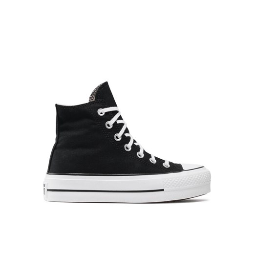 Trampki Converse Chuck Taylor All Star Lift Hi 560845C Czarny ze sklepu eobuwie.pl w kategorii Trampki damskie - zdjęcie 182070302