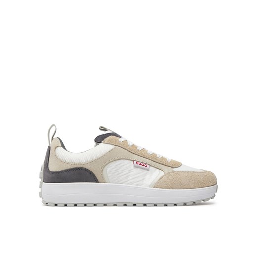 Sneakersy Hugo Cilan Tenn Mesd 50517016 Biały ze sklepu eobuwie.pl w kategorii Buty sportowe męskie - zdjęcie 182070332