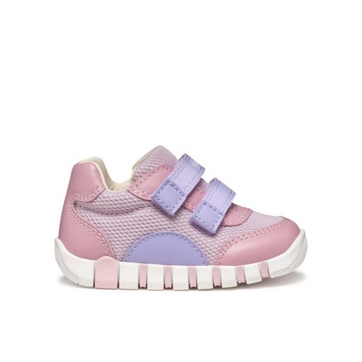 Sneakersy Geox B Iupidoo B3558A 01454 CK88R Różowy ze sklepu eobuwie.pl w kategorii Buty sportowe dziecięce - zdjęcie 182070341