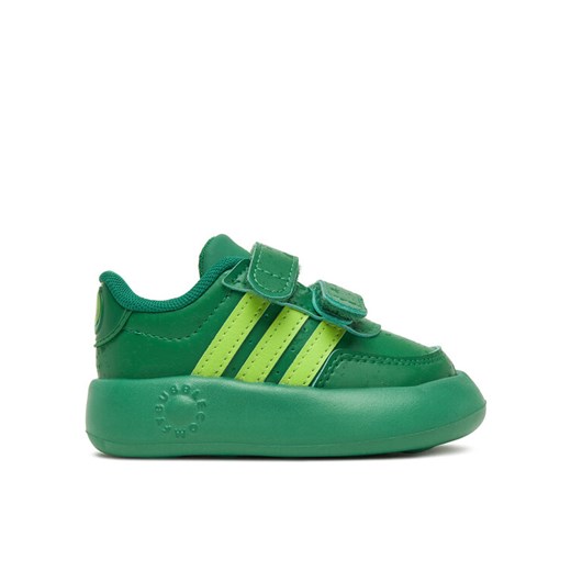 Sneakersy adidas Disney Breaknet Monsters Inc. JH9234 Zielony ze sklepu eobuwie.pl w kategorii Buty sportowe dziecięce - zdjęcie 182070402