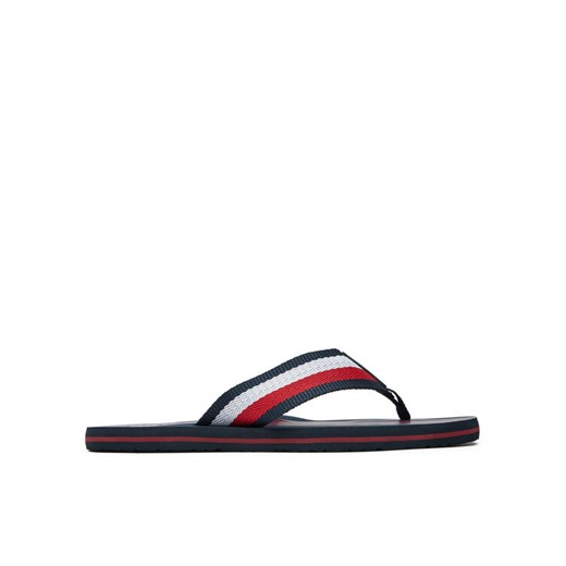 Japonki Tommy Hilfiger FM0FM05236 Granatowy ze sklepu eobuwie.pl w kategorii Klapki męskie - zdjęcie 182070463