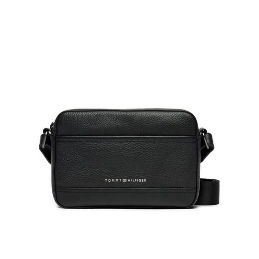Saszetka Tommy Hilfiger Th Premium Leather AM0AM13148 Czarny ze sklepu eobuwie.pl w kategorii Saszetki - zdjęcie 182070501