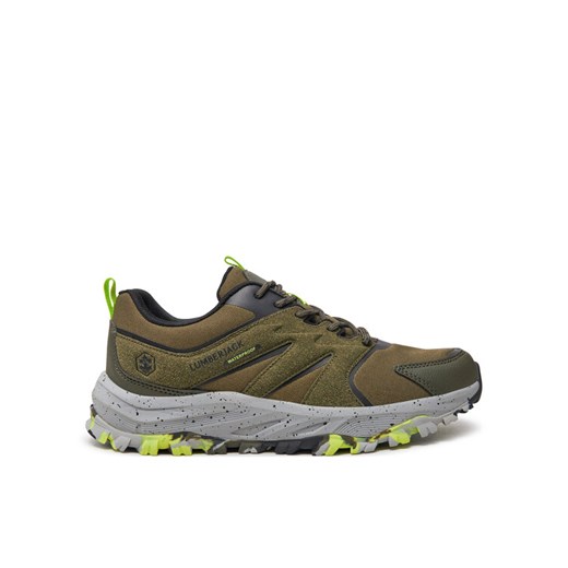 Sneakersy Lumberjack Dynamite SMF7011-001-I12 Khaki ze sklepu eobuwie.pl w kategorii Buty sportowe męskie - zdjęcie 182070611