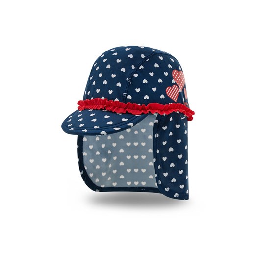 Czapka z daszkiem Playshoes 461248 M Granatowy ze sklepu eobuwie.pl w kategorii Czapki dziecięce - zdjęcie 182070622