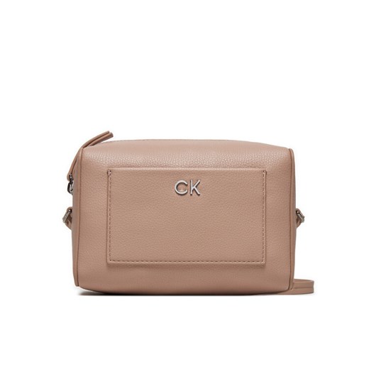 Torebka Calvin Klein Ck Daily Camera K60K612274 Beżowy ze sklepu eobuwie.pl w kategorii Listonoszki - zdjęcie 182070681