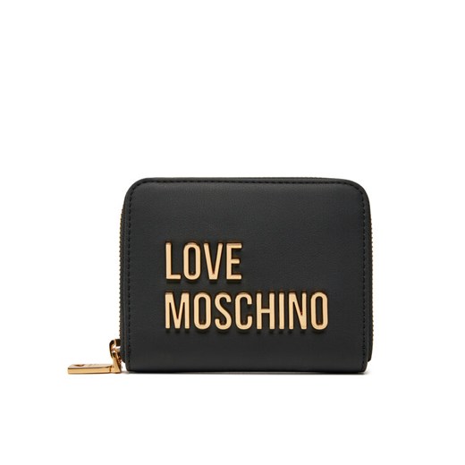 Mały Portfel Damski LOVE MOSCHINO JC5613PP1MKD0000 Czarny ze sklepu eobuwie.pl w kategorii Portfele damskie - zdjęcie 182070762