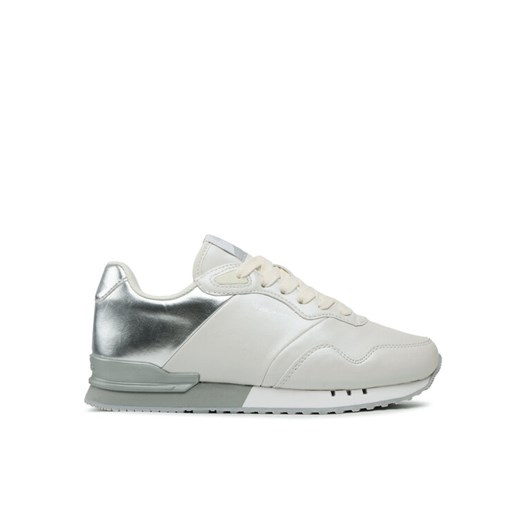 Sneakersy Pepe Jeans London W Part PLS31465 Écru ze sklepu eobuwie.pl w kategorii Buty sportowe damskie - zdjęcie 182070784