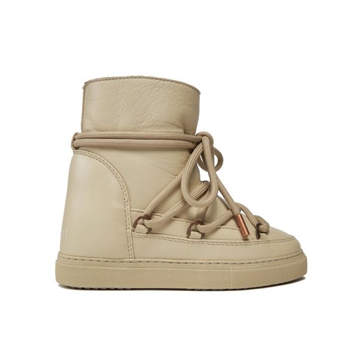 Śniegowce Inuikii Full Leather 75202-087 Beżowy ze sklepu eobuwie.pl w kategorii Śniegowce damskie - zdjęcie 182070903