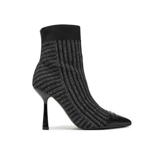 Botki KARL LAGERFELD KL31343 Czarny ze sklepu eobuwie.pl w kategorii Botki - zdjęcie 182070952
