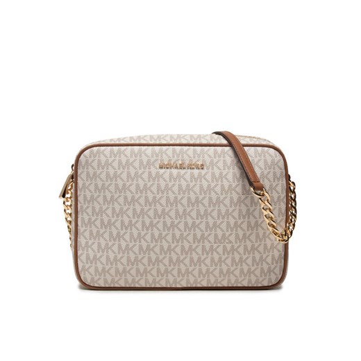 Torebka MICHAEL Michael Kors 32F1GJ6C7B Beżowy ze sklepu eobuwie.pl w kategorii Listonoszki - zdjęcie 182071121