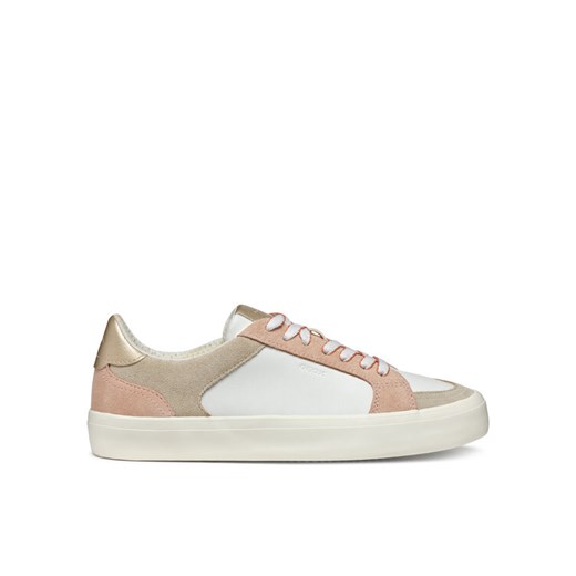 Sneakersy Geox D Emmeleny D550UE 022BC C5825 Biały ze sklepu eobuwie.pl w kategorii Buty sportowe damskie - zdjęcie 182071204