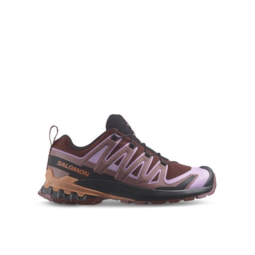 Buty do biegania Salomon Xa Pro 3D V9 L47589300 Bordowy ze sklepu eobuwie.pl w kategorii Buty sportowe damskie - zdjęcie 182071254