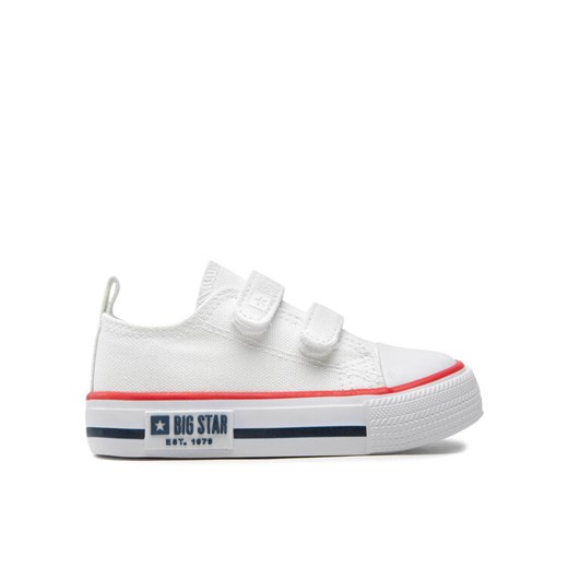 Trampki Big Star Shoes KK374085 Biały ze sklepu eobuwie.pl w kategorii Trampki dziecięce - zdjęcie 182071342