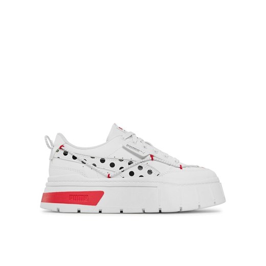 Sneakersy Puma Mayze Stack Miraculous Jr 393906 02 Biały ze sklepu eobuwie.pl w kategorii Buty sportowe dziecięce - zdjęcie 182071470