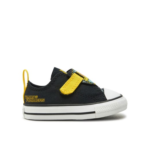 Trampki Converse Converse x Transformers Chuck Taylor All Star Easy-On A11661C Czarny ze sklepu eobuwie.pl w kategorii Trampki dziecięce - zdjęcie 182071633