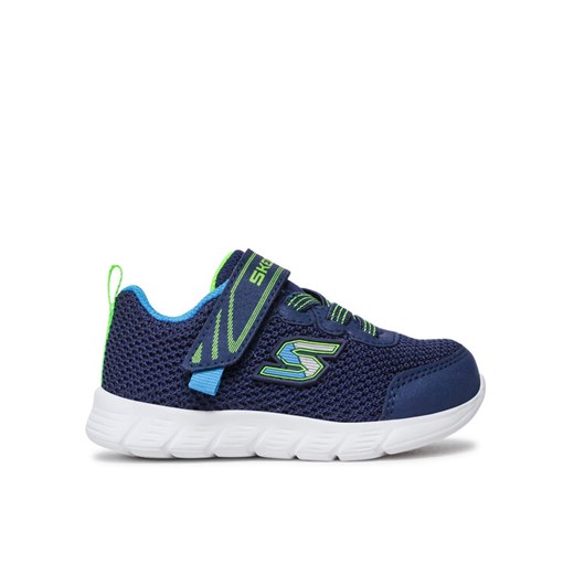 Sneakersy Skechers Mini Trainer 407305N/NVLM Granatowy ze sklepu eobuwie.pl w kategorii Buty sportowe dziecięce - zdjęcie 182071644