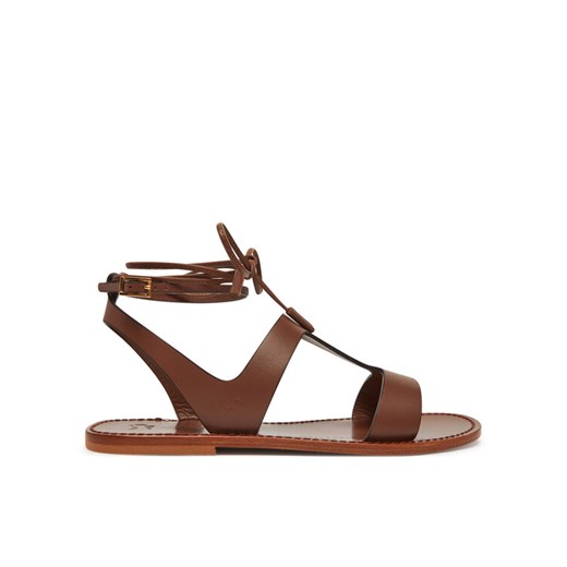 Sandały Weekend Max Mara 2515521075600 Brązowy ze sklepu eobuwie.pl w kategorii Sandały damskie - zdjęcie 182071760