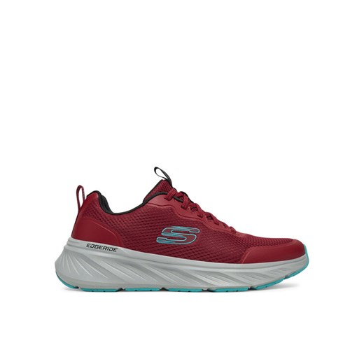 Sneakersy Skechers Edgeride-Rekze 232835/BUGY Bordowy ze sklepu eobuwie.pl w kategorii Buty sportowe męskie - zdjęcie 182071784