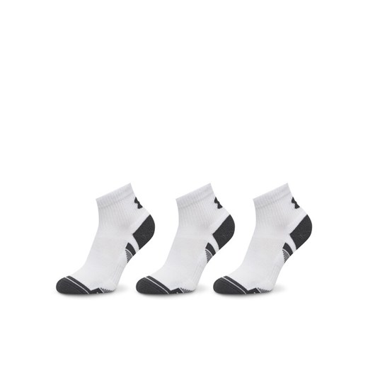 Zestaw 3 par wysokich skarpet unisex Under Armour Performance Tech 1379510 Biały ze sklepu eobuwie.pl w kategorii Skarpetki damskie - zdjęcie 182071881