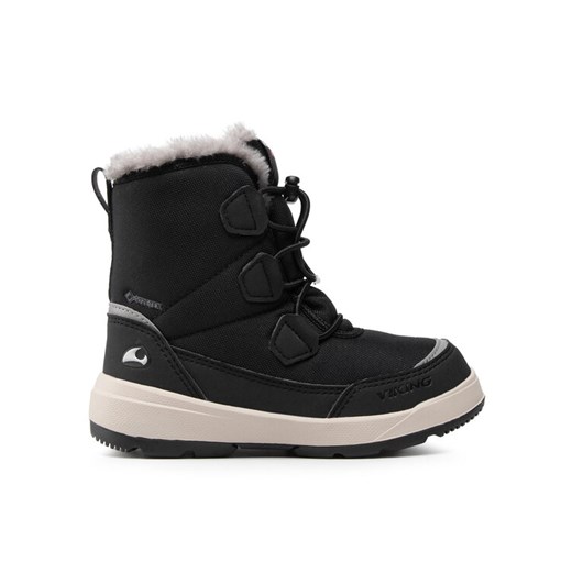 Śniegowce Viking Montebello Gtx GORE-TEX 3-90030-2 Czarny ze sklepu eobuwie.pl w kategorii Buty zimowe dziecięce - zdjęcie 182072040