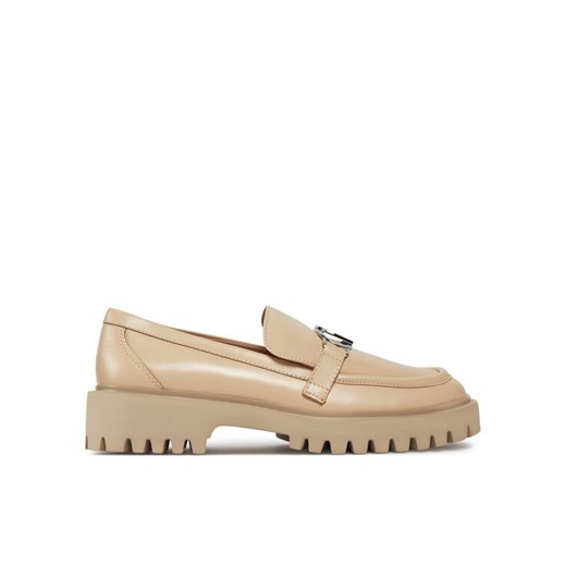 Loafersy Liu Jo Cora 01 SA4001 P0102 Beżowy ze sklepu eobuwie.pl w kategorii Mokasyny damskie - zdjęcie 182072121