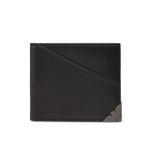 Mały Portfel Męski Emporio Armani EM000992 AF13671 UC001 Czarny ze sklepu eobuwie.pl w kategorii Portfele męskie - zdjęcie 182072170