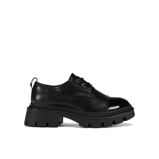 Loafersy Nine West 8198-1 Czarny ze sklepu eobuwie.pl w kategorii Lordsy damskie - zdjęcie 182072174