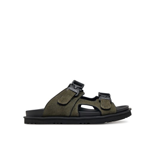 Klapki Guess FMJBAH FAB03 Zielony ze sklepu eobuwie.pl w kategorii Klapki męskie - zdjęcie 182072223