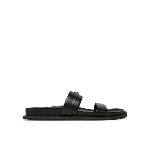 Klapki MICHAEL Michael Kors Mandy Flat Sandal 40S5MAFS2L Czarny ze sklepu eobuwie.pl w kategorii Klapki damskie - zdjęcie 182072294
