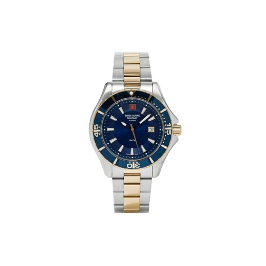 Zegarek Swiss Alpine Military Diver 7040.1145 Srebrny ze sklepu eobuwie.pl w kategorii Zegarki - zdjęcie 182072352