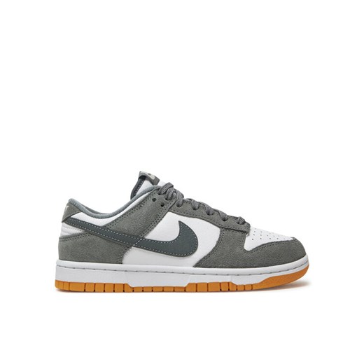 Sneakersy Nike Dunk Low FV0389 100 Szary ze sklepu eobuwie.pl w kategorii Buty sportowe damskie - zdjęcie 182072353