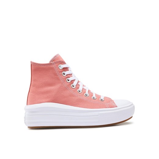 Trampki Converse Chuck Taylor All Star Move A06136C Różowy ze sklepu eobuwie.pl w kategorii Trampki damskie - zdjęcie 182072383