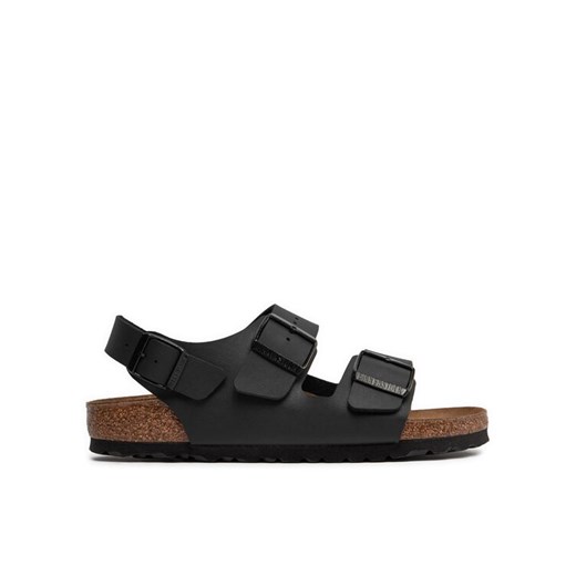Sandały Birkenstock Milano 034793 Czarny ze sklepu eobuwie.pl w kategorii Sandały damskie - zdjęcie 182072433