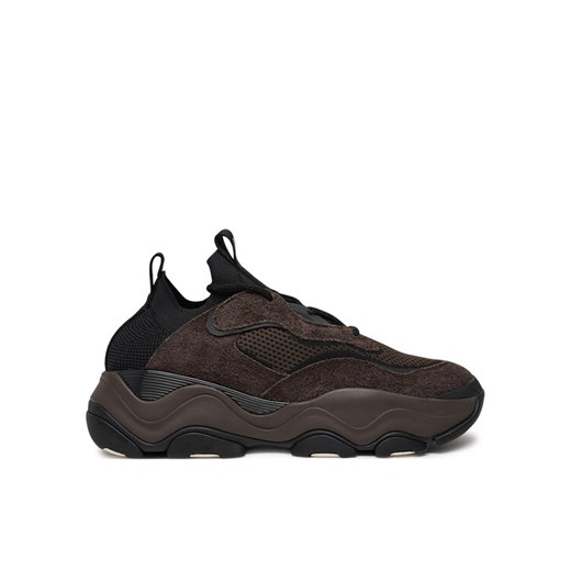 Sneakersy MICHAEL Michael Kors 42F4ATFS6D Brązowy ze sklepu eobuwie.pl w kategorii Buty sportowe męskie - zdjęcie 182072462