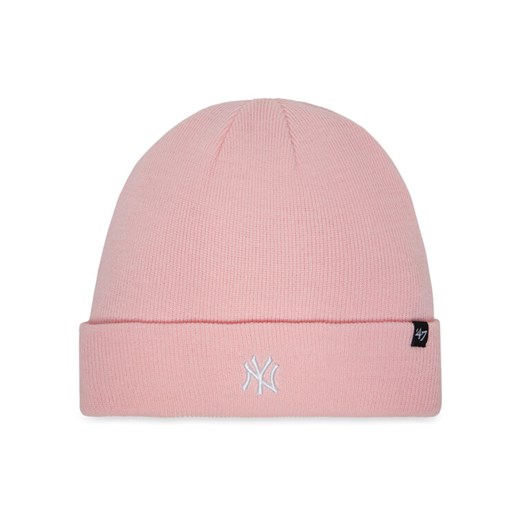 Czapka 47 Brand New York Yankees Classic B-CFDCN17ACE Różowy ze sklepu eobuwie.pl w kategorii Czapki zimowe męskie - zdjęcie 182072561