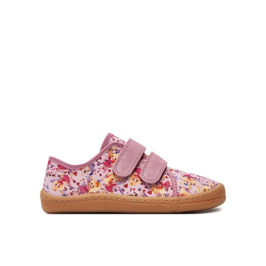 Kapcie Froddo Barefoot Canvas G1700390-3 S Różowy ze sklepu eobuwie.pl w kategorii Kapcie dziecięce - zdjęcie 182072852