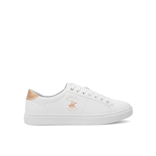 Sneakersy Beverly Hills Polo Club W-VSS24013 Biały ze sklepu eobuwie.pl w kategorii Trampki damskie - zdjęcie 182072950