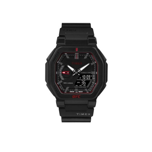 Zegarek Timex UFC Colossus TW2V55200 Czarny ze sklepu eobuwie.pl w kategorii Zegarki - zdjęcie 182073012