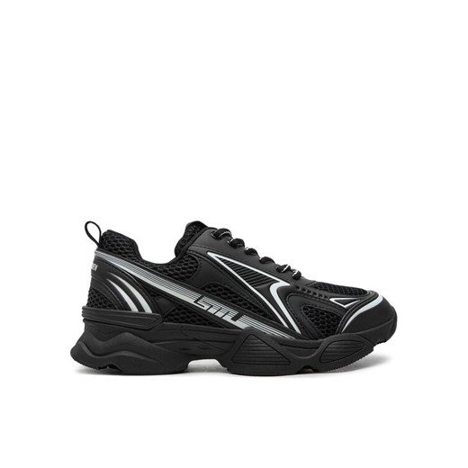 Sneakersy Steve Madden Speedster-E SM19000122 Czarny ze sklepu eobuwie.pl w kategorii Buty sportowe damskie - zdjęcie 182073070