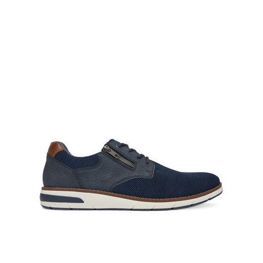 Sneakersy Rieker 11311-14 Granatowy ze sklepu eobuwie.pl w kategorii Buty sportowe męskie - zdjęcie 182073171