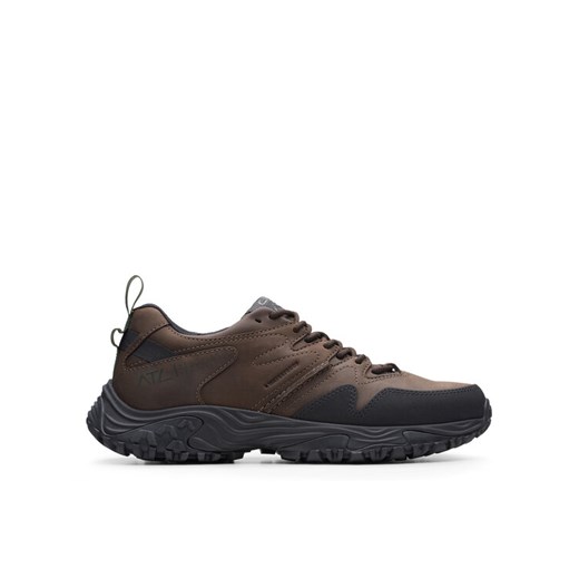Sneakersy Clarks Atl Walk Go Wp 26173484 Brązowy ze sklepu eobuwie.pl w kategorii Buty sportowe męskie - zdjęcie 182073200