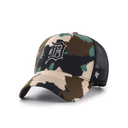 Czapka z daszkiem 47 Brand MLB Detroit Tigers Digital Star ’47 OFFSIDE B-DGTSO09PTP Brązowy ze sklepu eobuwie.pl w kategorii Czapki z daszkiem męskie - zdjęcie 182073234
