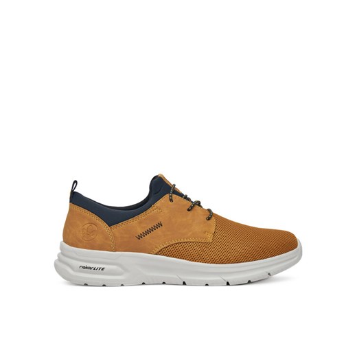 Sneakersy Rieker B7371-68 Miedziany ze sklepu eobuwie.pl w kategorii Buty sportowe męskie - zdjęcie 182073271