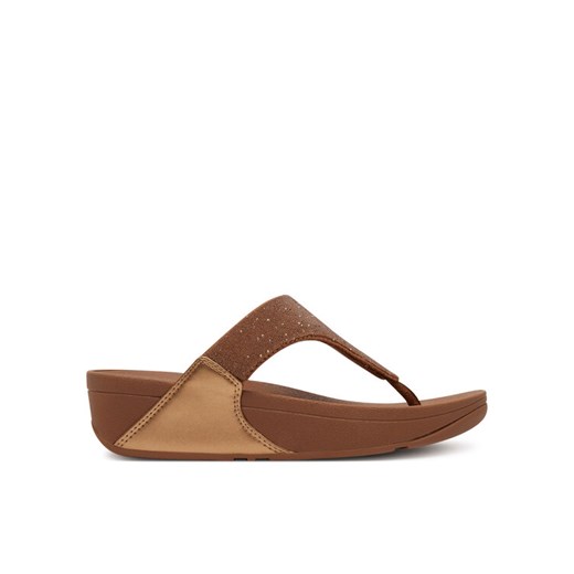 Japonki FitFlop GB4 A21 Brązowy ze sklepu eobuwie.pl w kategorii Klapki damskie - zdjęcie 182073281