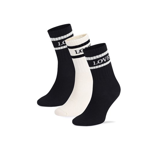Skarpety Fila F3608-AW24 (3-pack) Czarny ze sklepu eobuwie.pl w kategorii Skarpetki damskie - zdjęcie 182073371