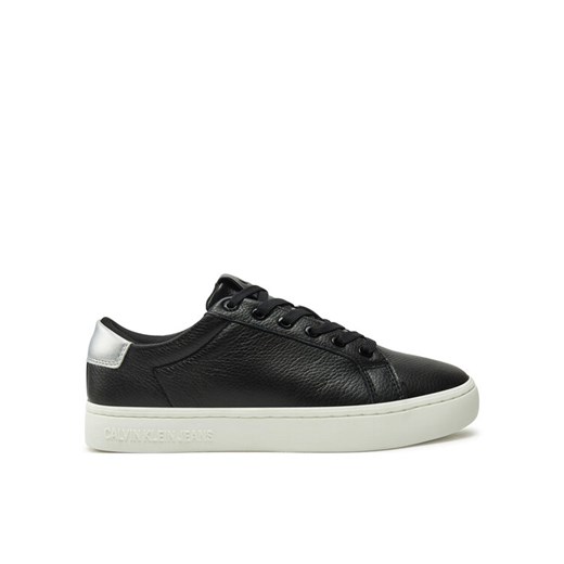 Sneakersy Calvin Klein Jeans Classic Cupsole Low Ohb YW0YW01799 Czarny ze sklepu eobuwie.pl w kategorii Buty sportowe damskie - zdjęcie 182073393