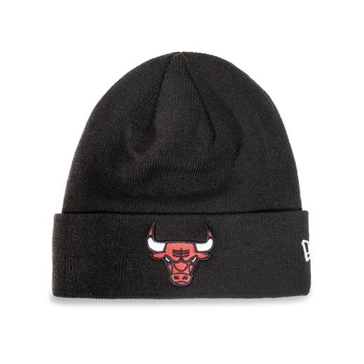 Czapka New Era Nba Essential Knit 12156075 Czarny ze sklepu eobuwie.pl w kategorii Czapki zimowe męskie - zdjęcie 182073460