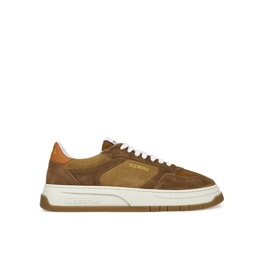 Sneakersy Iceberg IU172409 Brązowy ze sklepu eobuwie.pl w kategorii Buty sportowe męskie - zdjęcie 182073480