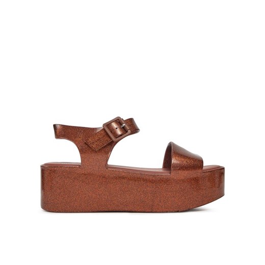 Sandały Melissa Melissa Mar Ad 31686 Brązowy ze sklepu eobuwie.pl w kategorii Sandały damskie - zdjęcie 182073571